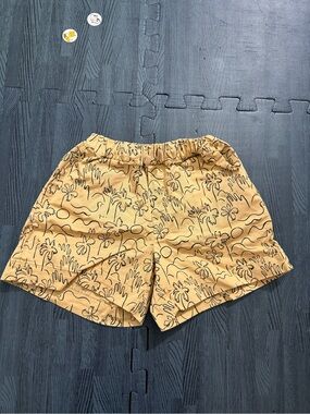 The new society toddler yellow shorts